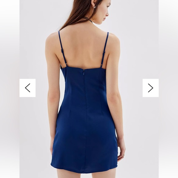 UO Mallory Cowl Neck Slip Dress - Picture 3 of 10